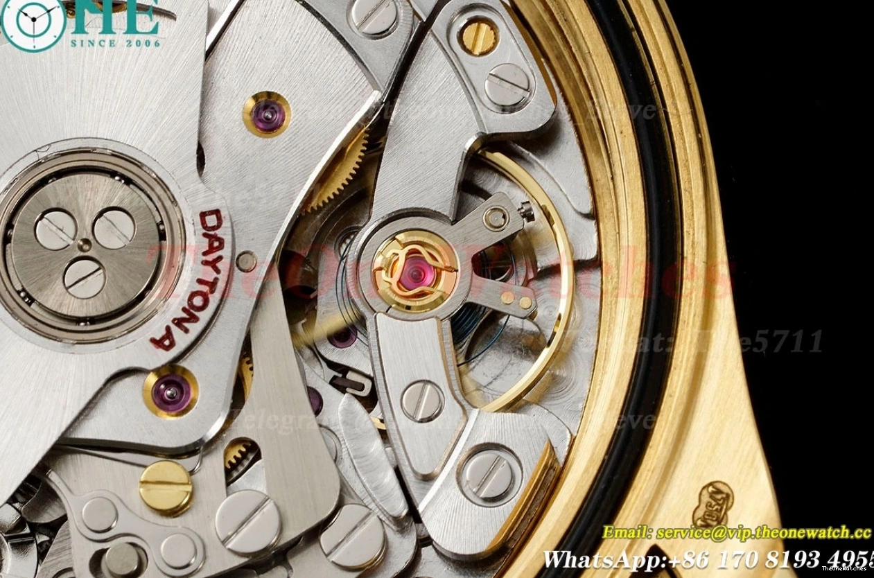 N6F Daytona 40mm Black 116518 Dia DD4130 RU Gem YG 0218